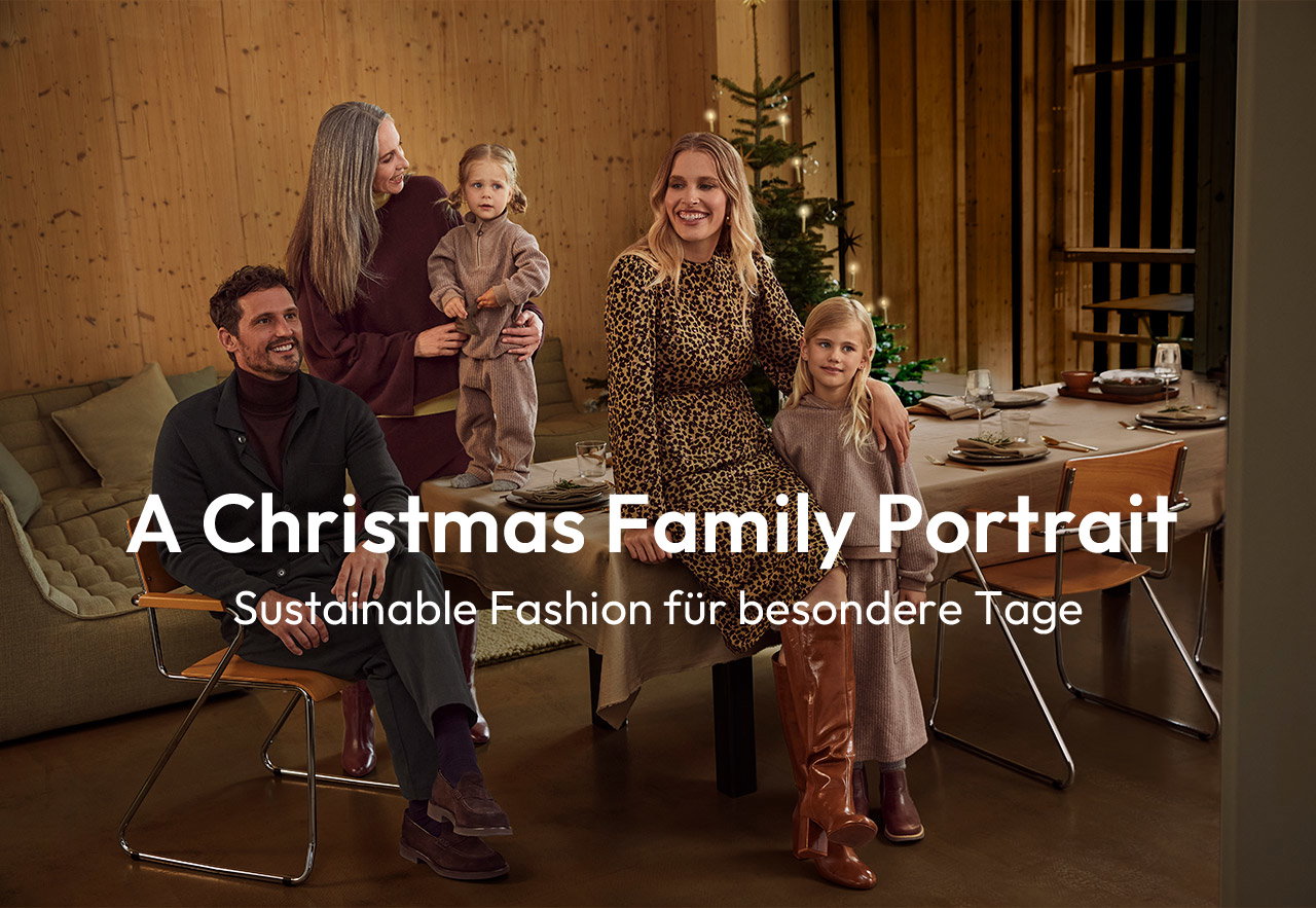 A Christmas Family Portrait - Sustainable Fashion für besondere Tage