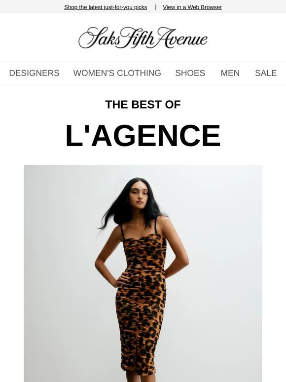 Saks Fifth Avenue: Here are new picks from L'AGENCE | Milled Saks Fifth Avenue: Here are new picks from L'AGENCE | Milled