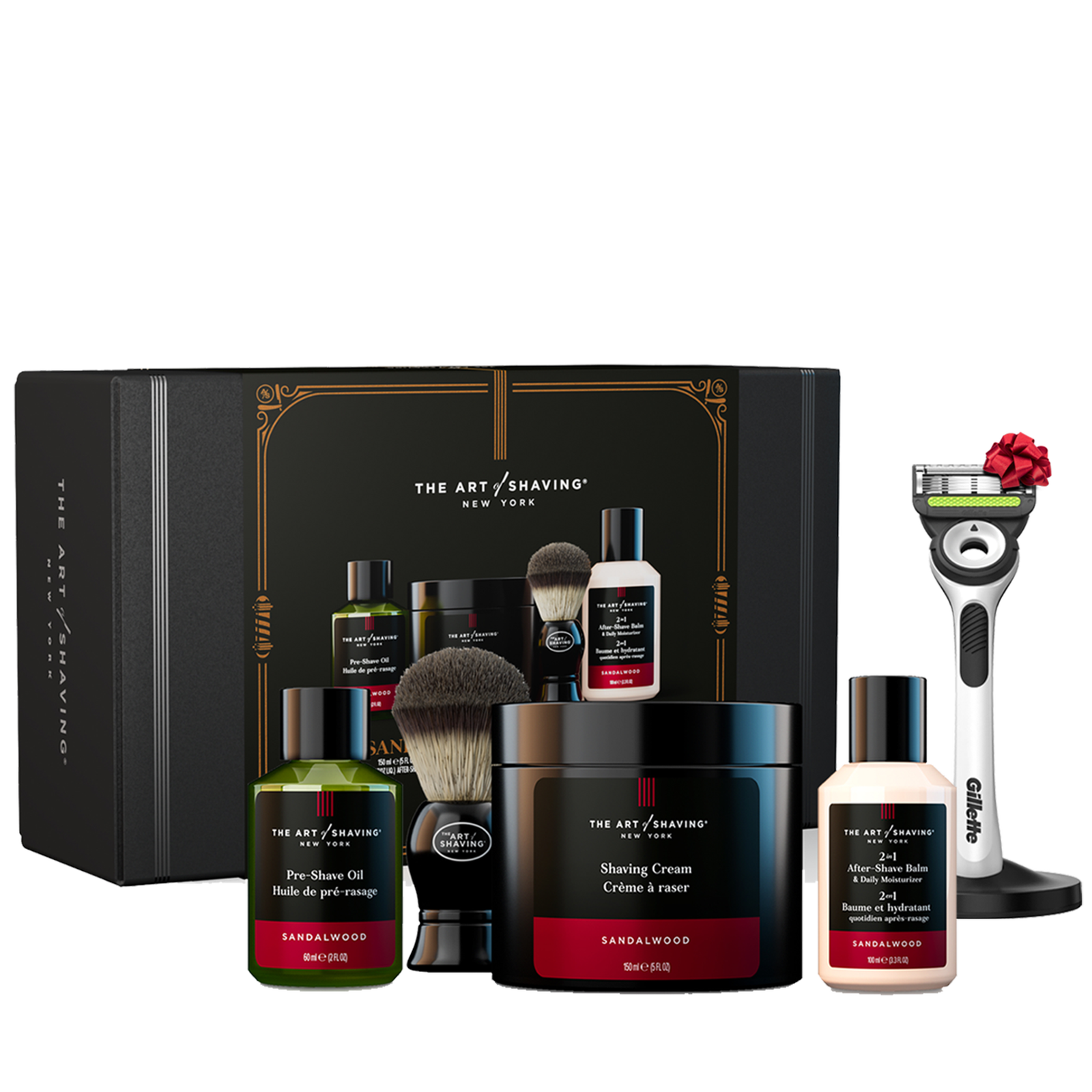 The Sandalwood full-size shaving kit, now 20% off Automatically in cart 