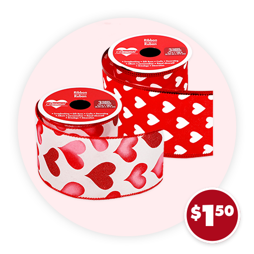 Valentine's-Themed Ribbon