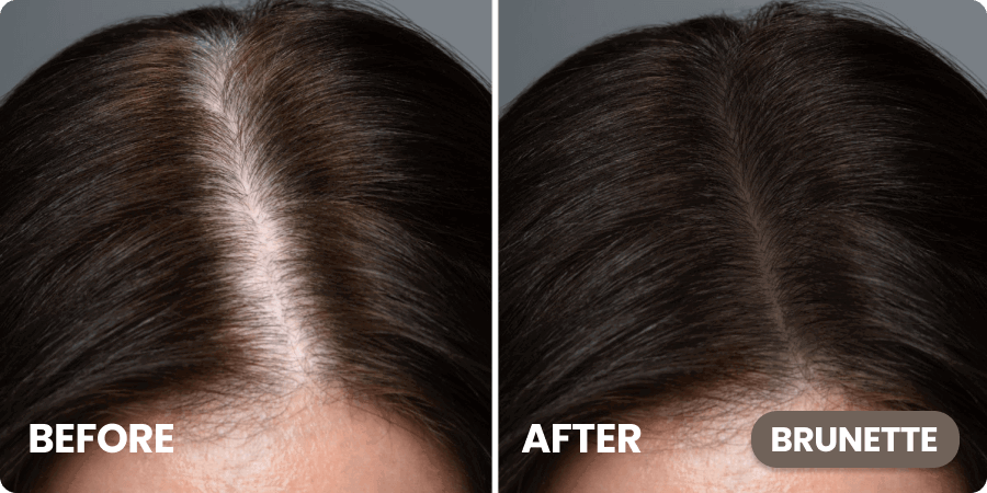 Before and After Instant Coverage Hairline Powder