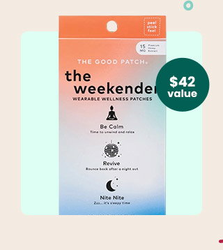 The Weekender Set by The Good Patch. A $42 value! Code: FREEGOODPATCH. Get my Gift.