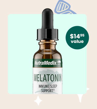 Melatonin by NutraMedix. A $14.95 value! Code: FREENUTRAMEDIX. Get my Gift.