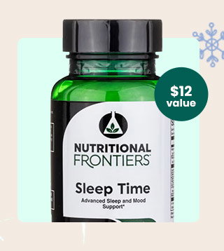 Sleep Time by Nutritional Frontiers. A $12 value! Code: FREESLEEPTIME. Get my Gift.