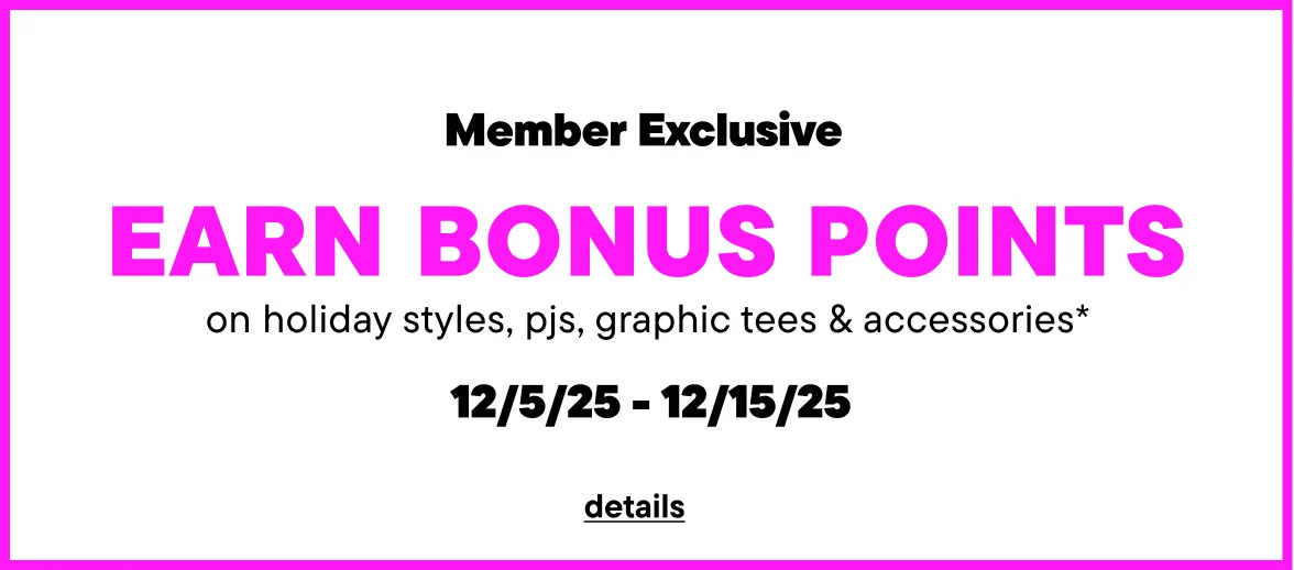 Earn Bonus Points