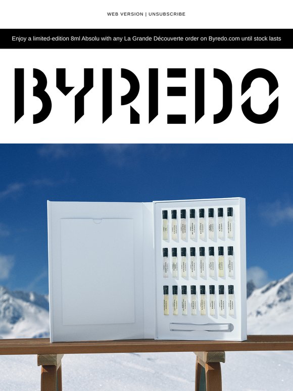 Byredo: La Grande Découverte returns | Milled