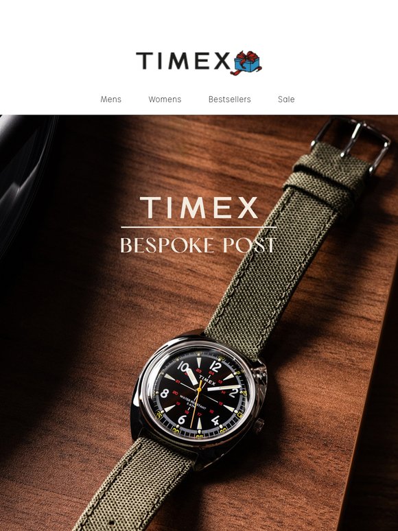 Timex Backing Timex: Back In Stock: Timex x Bespoke Post | Milled