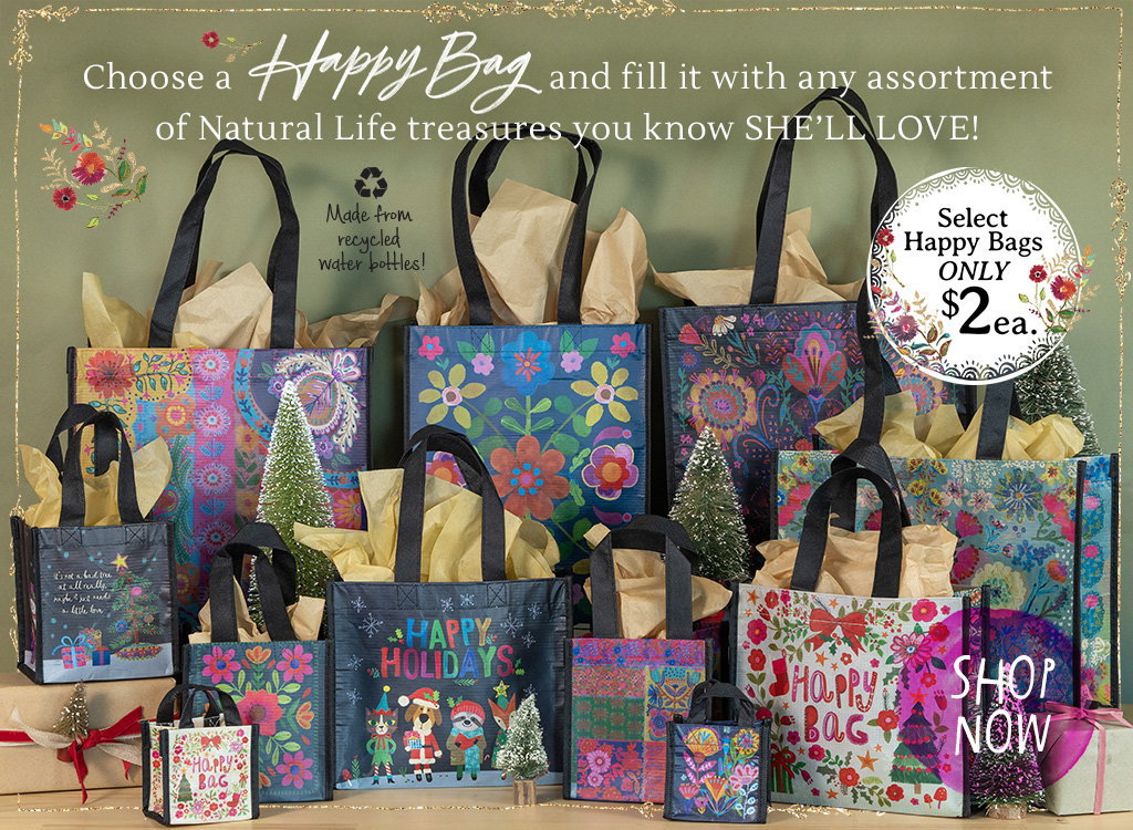 SHOP HAPPY BAGS