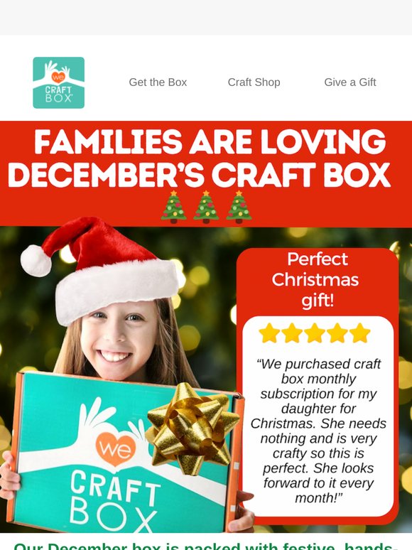 We Craft Box: Kids Are Loving This Month’s Craft Box 🎁 | Milled