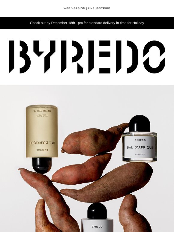 zaisan 　BYREDO LA GRANDE DÉCOUVERTE Byredo: La Grande Découverte returns | Milled
