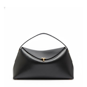 Toteme Leather T-Lock Top-Handle Bag
