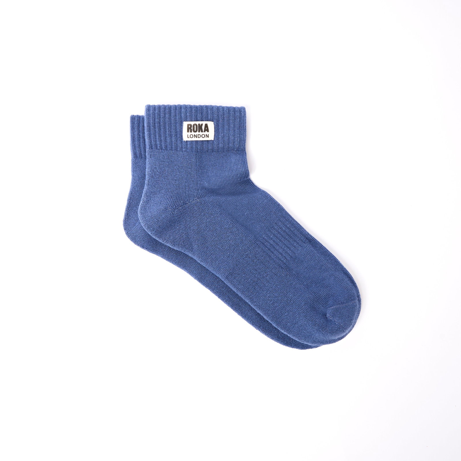 Image of Wembley Ankle Socks for Men in Coastal Blue
