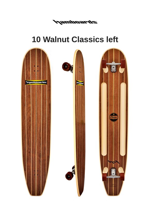 Hamboards: Introducing the HST Longboards | Milled