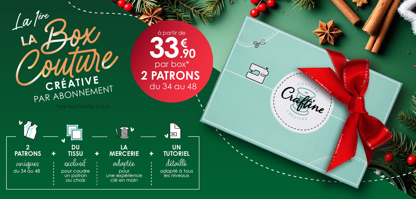Le cadeau parfait ! La Box Craftine