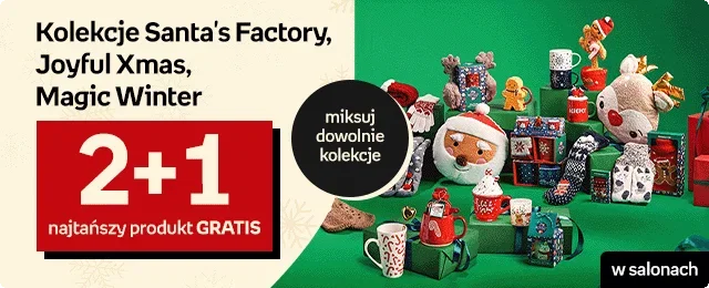Kolekcje Santa's Factory, Joyful Xmas, Magic Winter 2+1 najtańszy produkt gratis