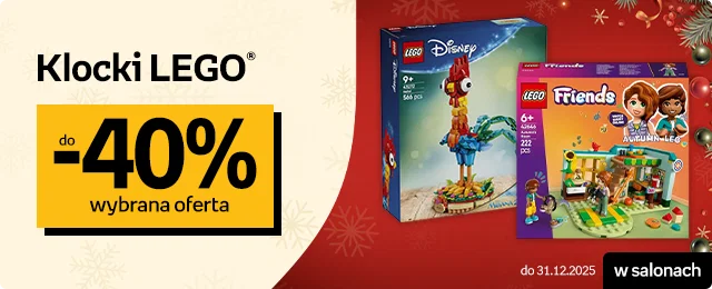 Klocki LEGO do -40% wybrane produkty