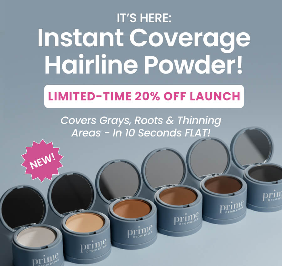 It's Here: Instant Coverage Hairline Powder!