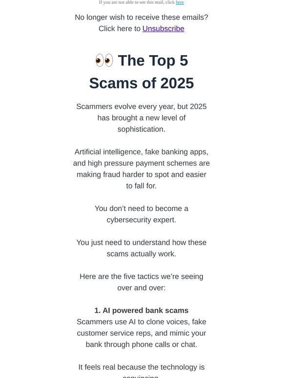 Social Catfish: The top 5 scams in 2025 | Milled