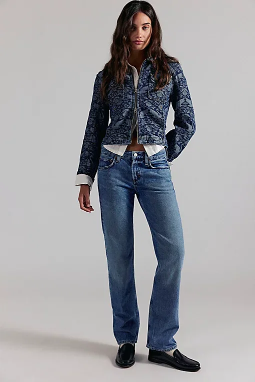 Agolde Low Rise Slim Jeans