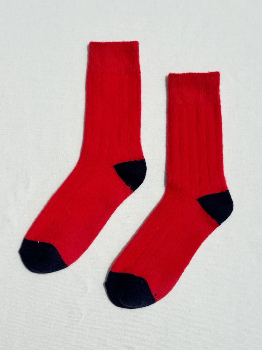 Classic Cashmere Socks - Poppy Red LE BON SHOPPE  Regular price£27.00