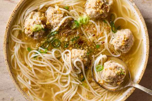 My Filipino Meatball Noodle Soup Is the 