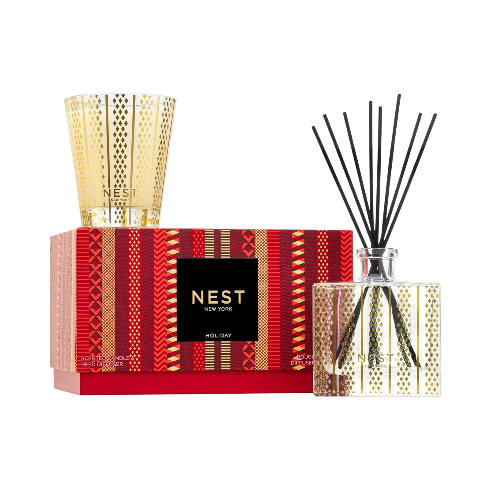 Image of Nest Holiday Classic Candle & Diffuser Set