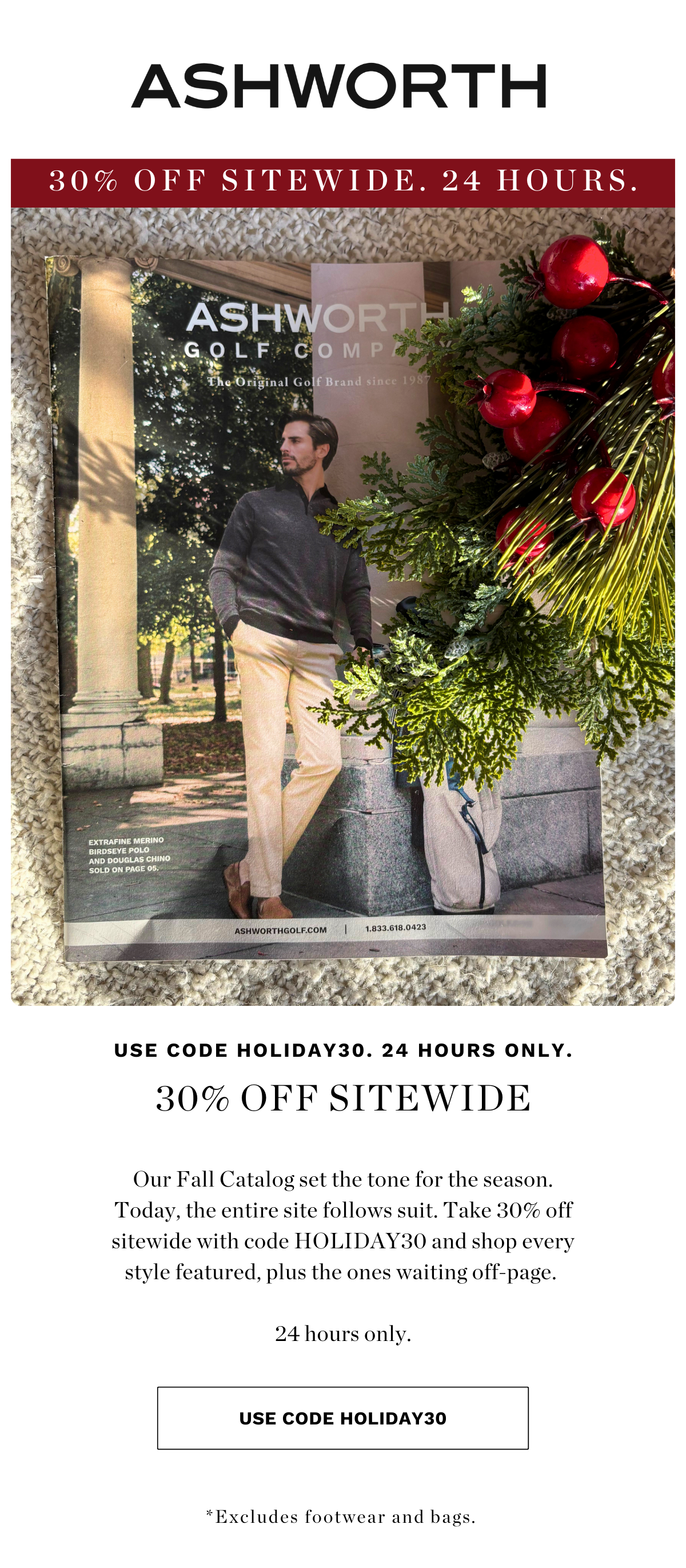 30% off SITEWIDE