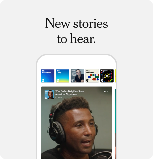 New stories to hear.