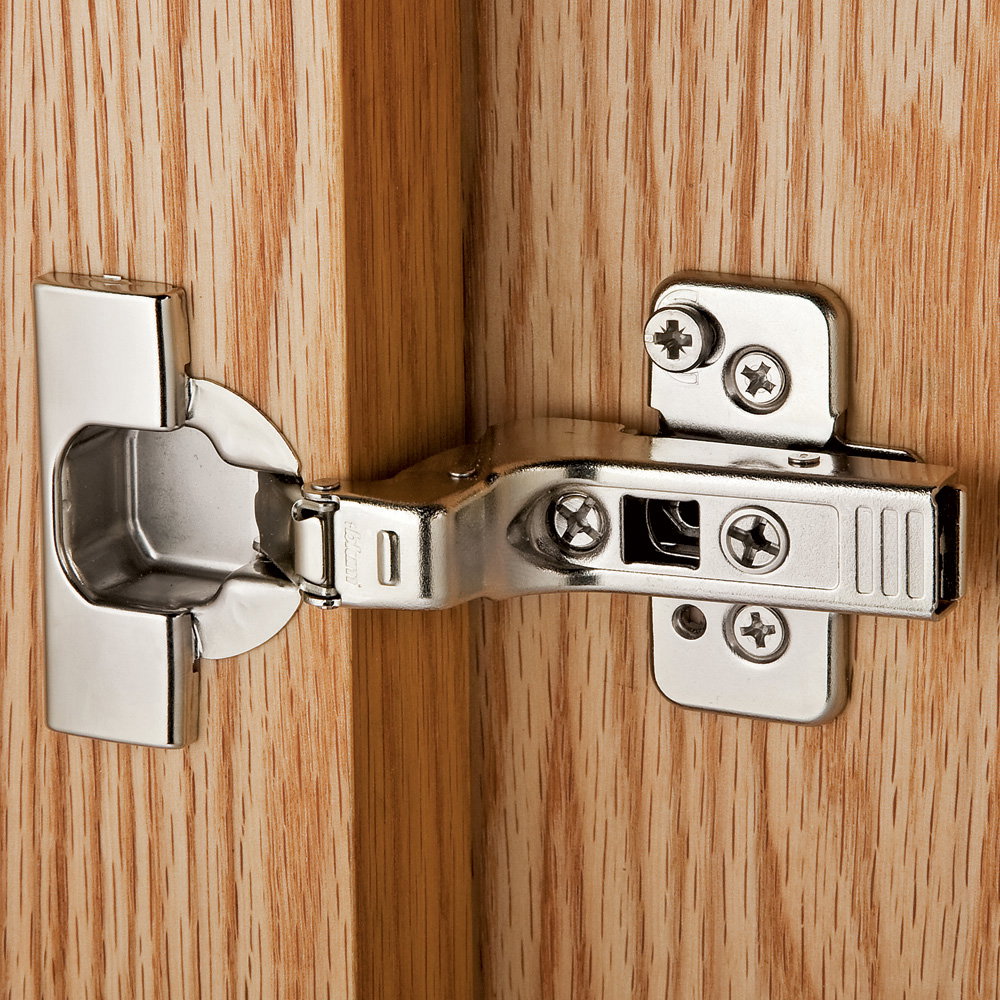 Blum® 95° Thick Door Clip Top Frameless Inset Hinges (Pair)