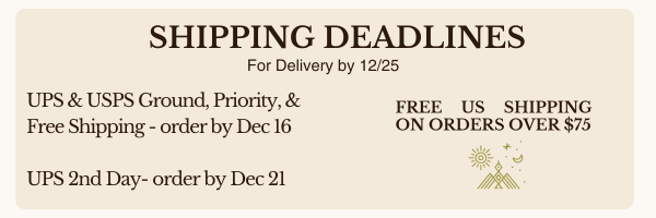 shipping deadline graphic
