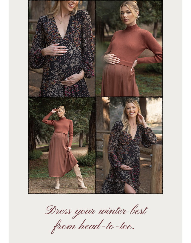 Dress your winter best from head-to-toe.
