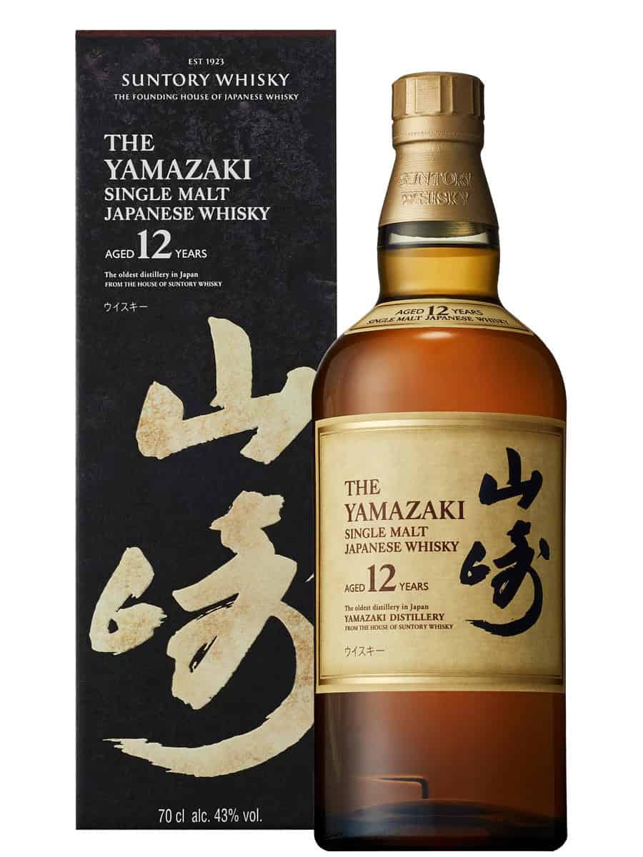 Yamazaki 12 Year Old Single Malt Japanese Whisky 70cl