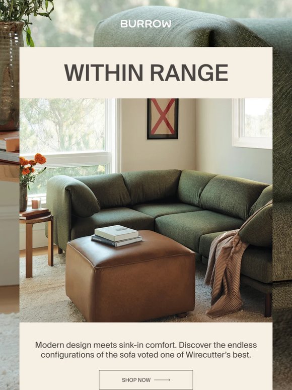 Burrow: Award-winning design, built for real life. | Milled