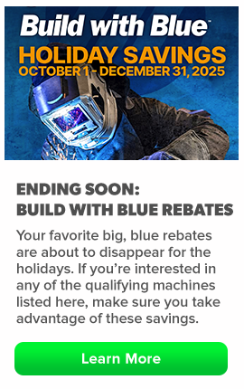 Build with Blue Holiday Rebates