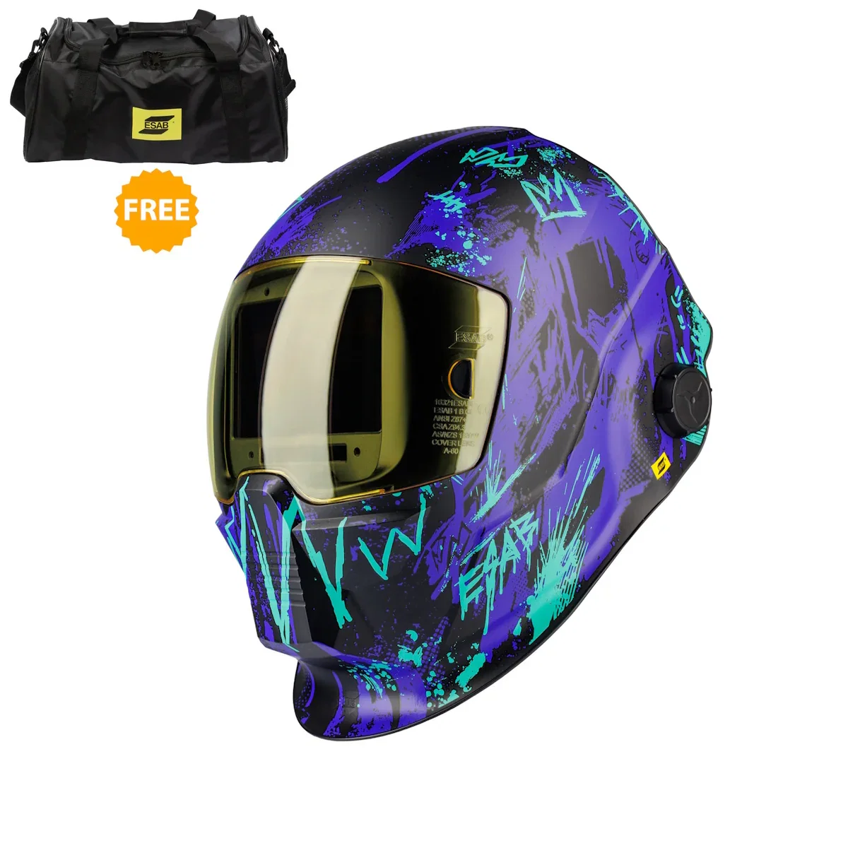 Image of ESAB Sentinel A60 Special Edition Havoc Welding Helmet (0700600895)
