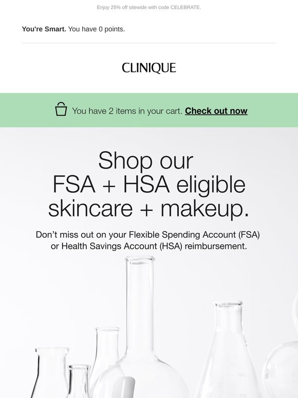 Look what’s FSA + HSA eligible 😍 25% off today!