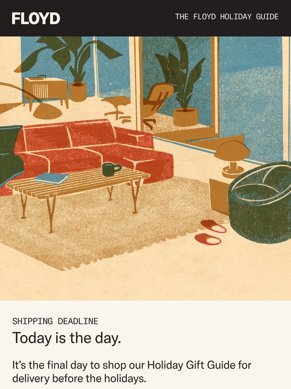 Final day for holiday delivery