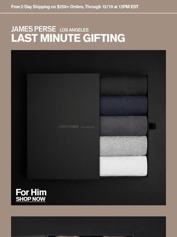 Last Minute Gifting