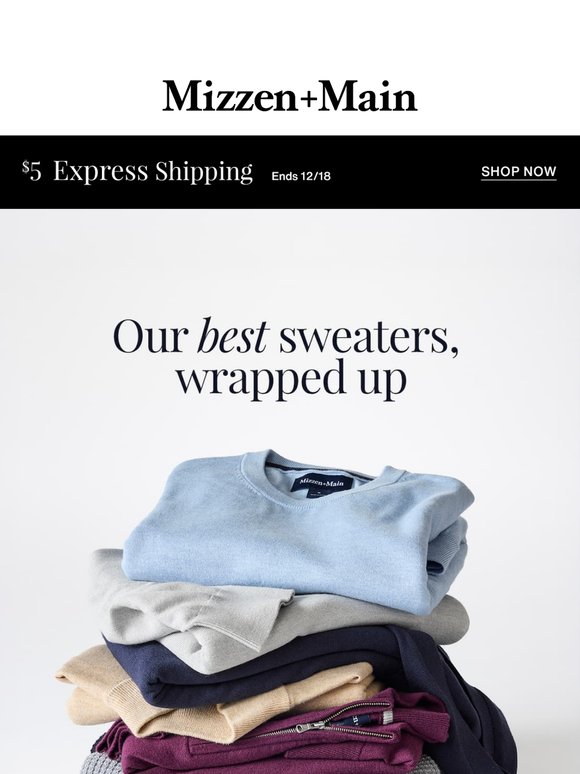 Get $5 Express Shipping