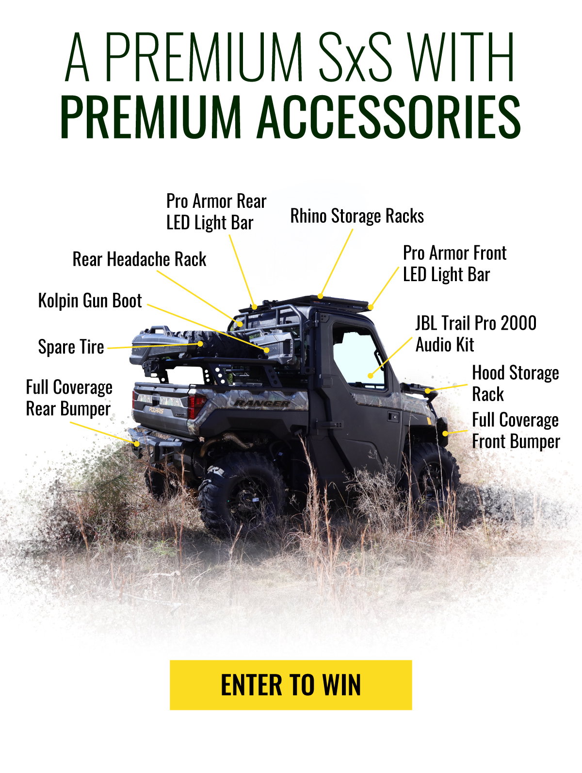 A PREMIUM SXS WITH PREMIUM ACCESSORIES