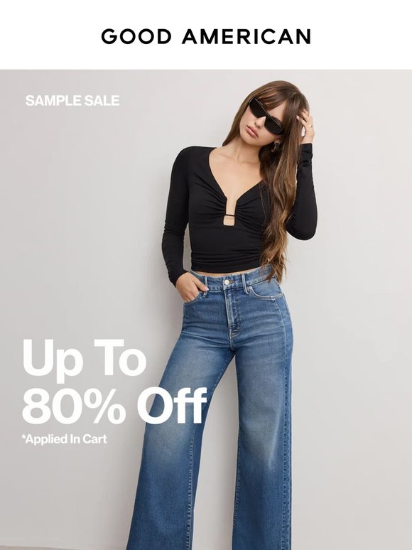 Up to 80% off deals never hurt anybody