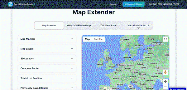 Zeroqode: How to Create Interactive Maps in Bubble Faster & Easier 🗺️⚡ ...
