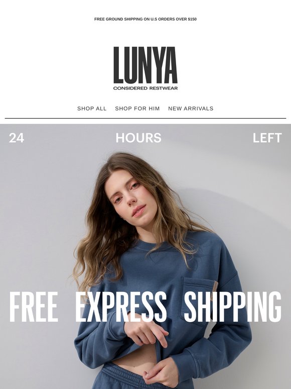 LAST CHANCE FOR EXPRESS SHIPPING