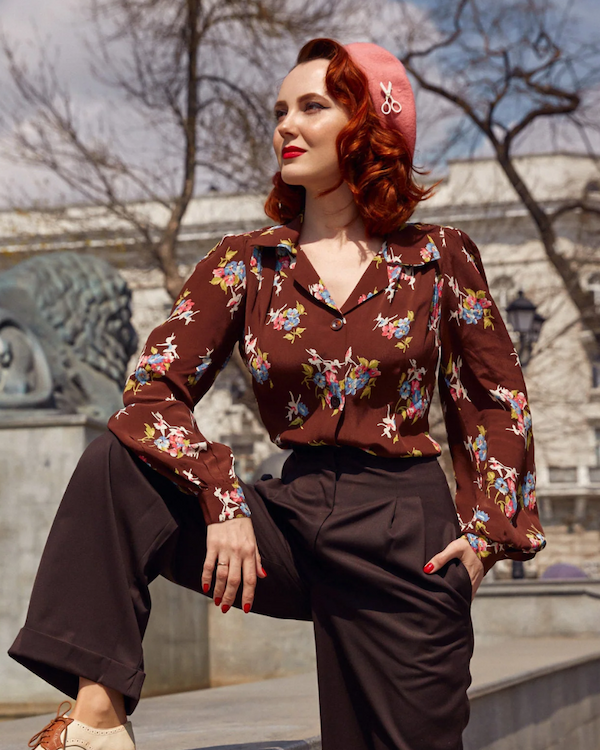 Poppy Blouse by The Seamstress of Bloomsbury 