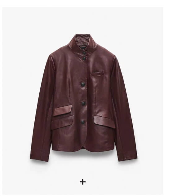 Shop Slade Leather Blazer