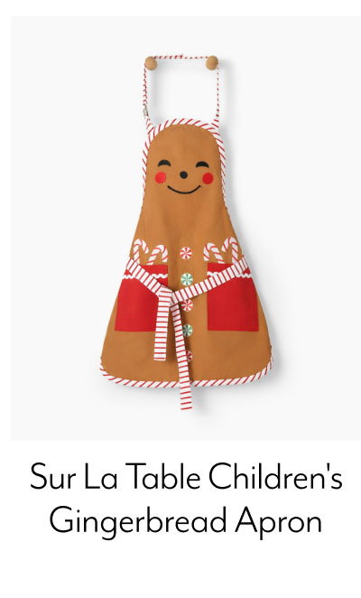 Sur La Table Children's Gingerbread Apron