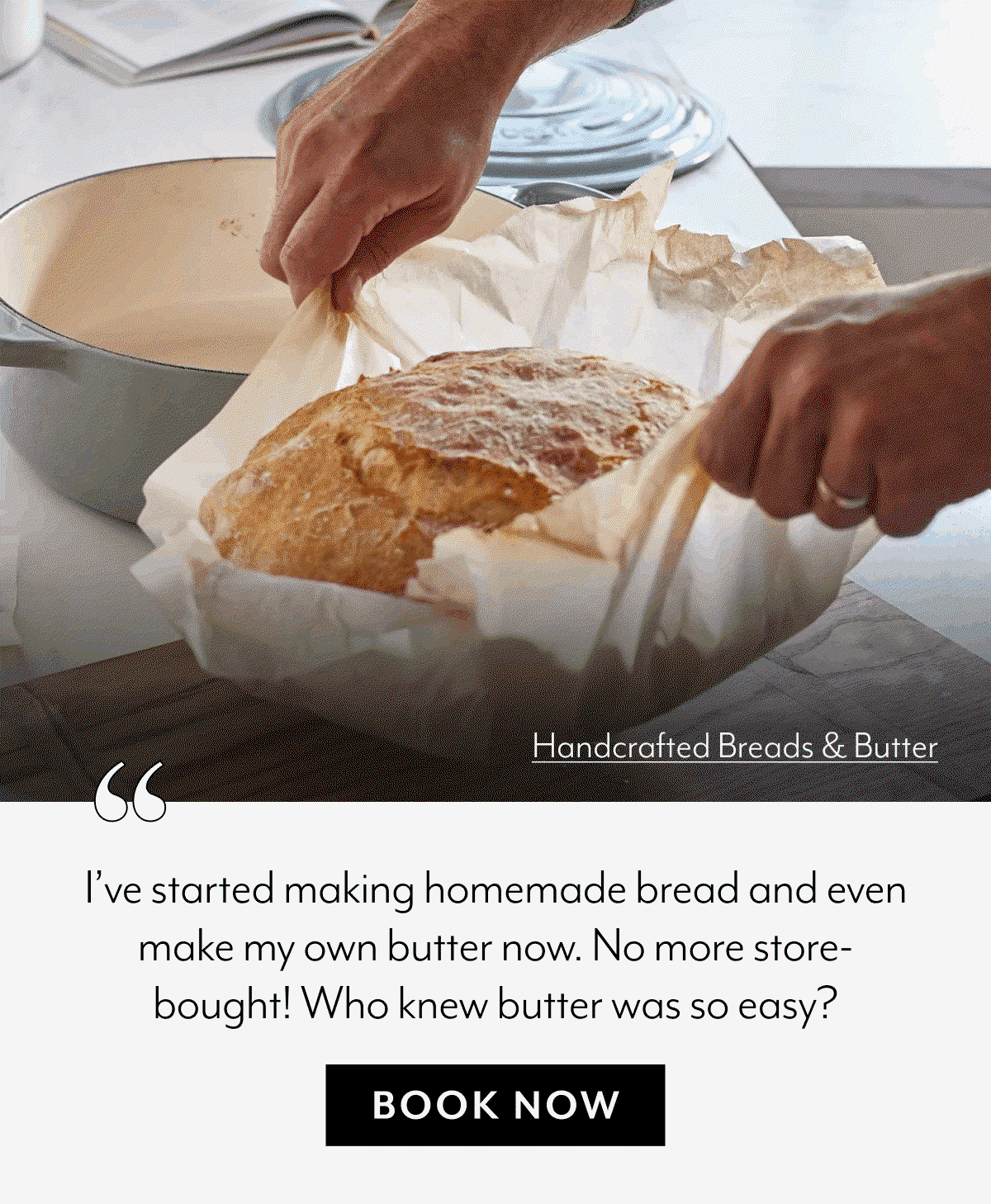 Handcrafted Breads & Butter