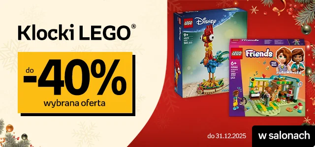 Klocki LEGO do -40% wybrane produkty