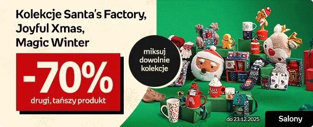 Kolekcje Santa's Factory, Joyful Xmas, Magic Winter 2+1 najtańszy produkt gratis