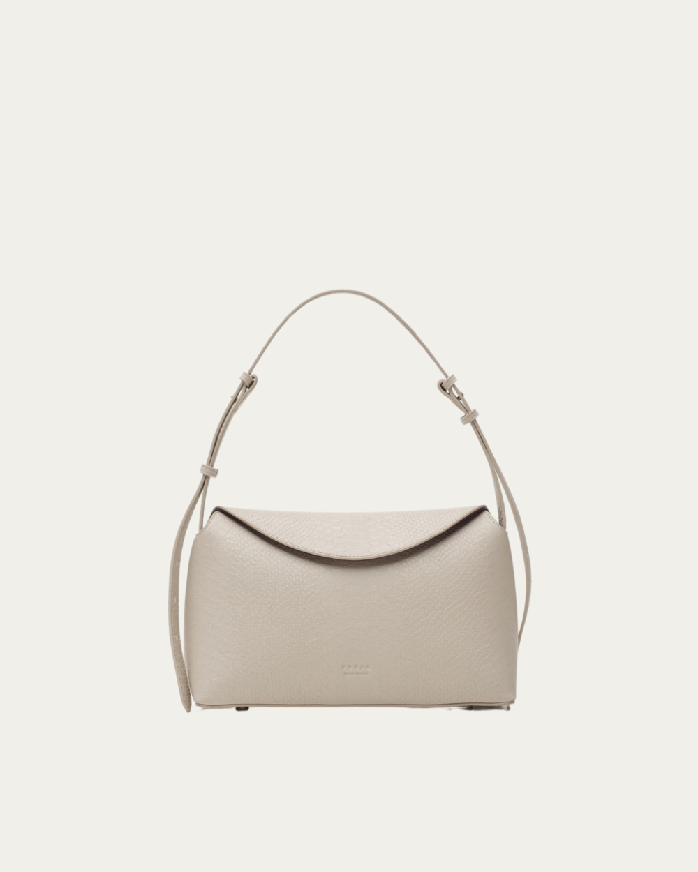 Freja hudson bag oat croc